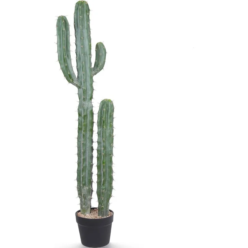 Artificial Cactus Potted Plant 41 Inch Faux Desert Cacti Fake Big Cactus Plant for Home Garden Office Indoor Outdoor Decoratio