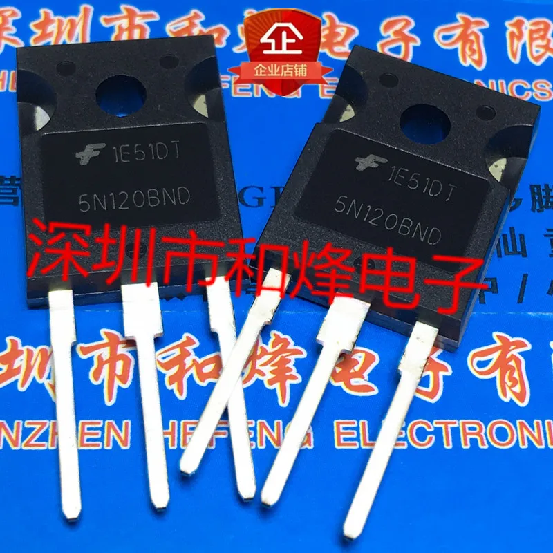 5PCS-10PCS 5N120BND HGTG5N120BND  TO-247 1200V 21A Really Stock Best Quality Guarantee Transistor Fast Shipping