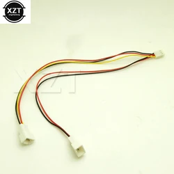 3Pin 2in 1 Wire Female to 2 Male Terminal Y Cable Splitter Power Supply Extension Cable for PC Fan cooling CPU GPU Cooler