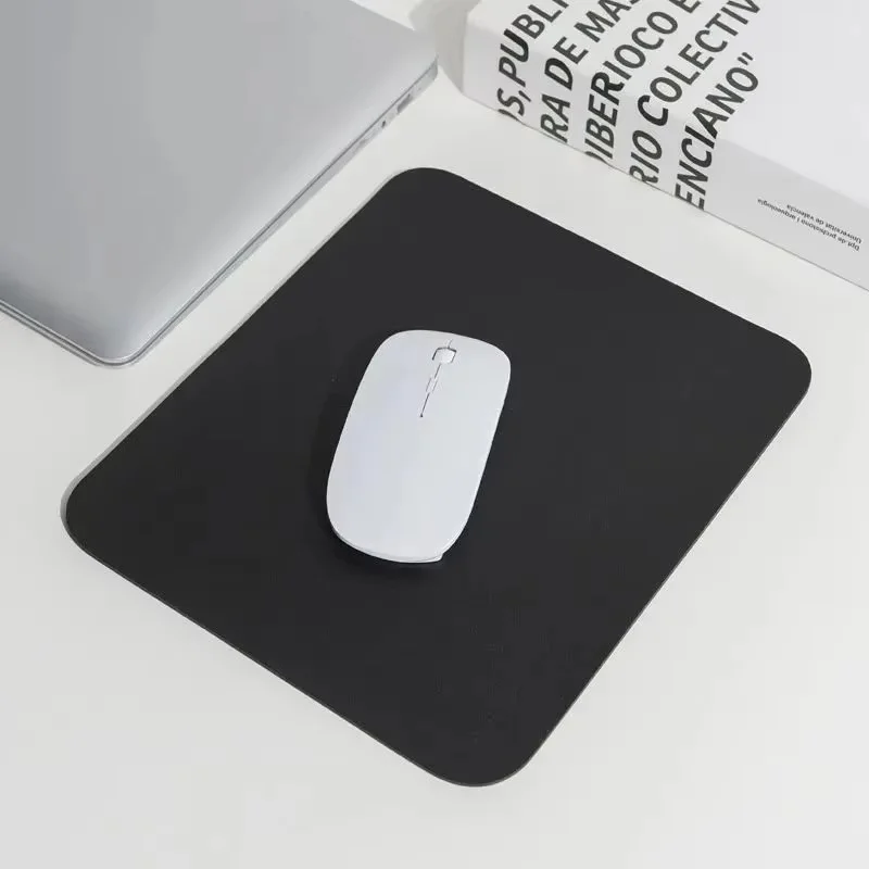 Universal Small PU Leather Mouse Pad Solid Color Non-slip Pad Mouse Pad Waterproof Gaming Mouse Pad For Office Computer Laptops
