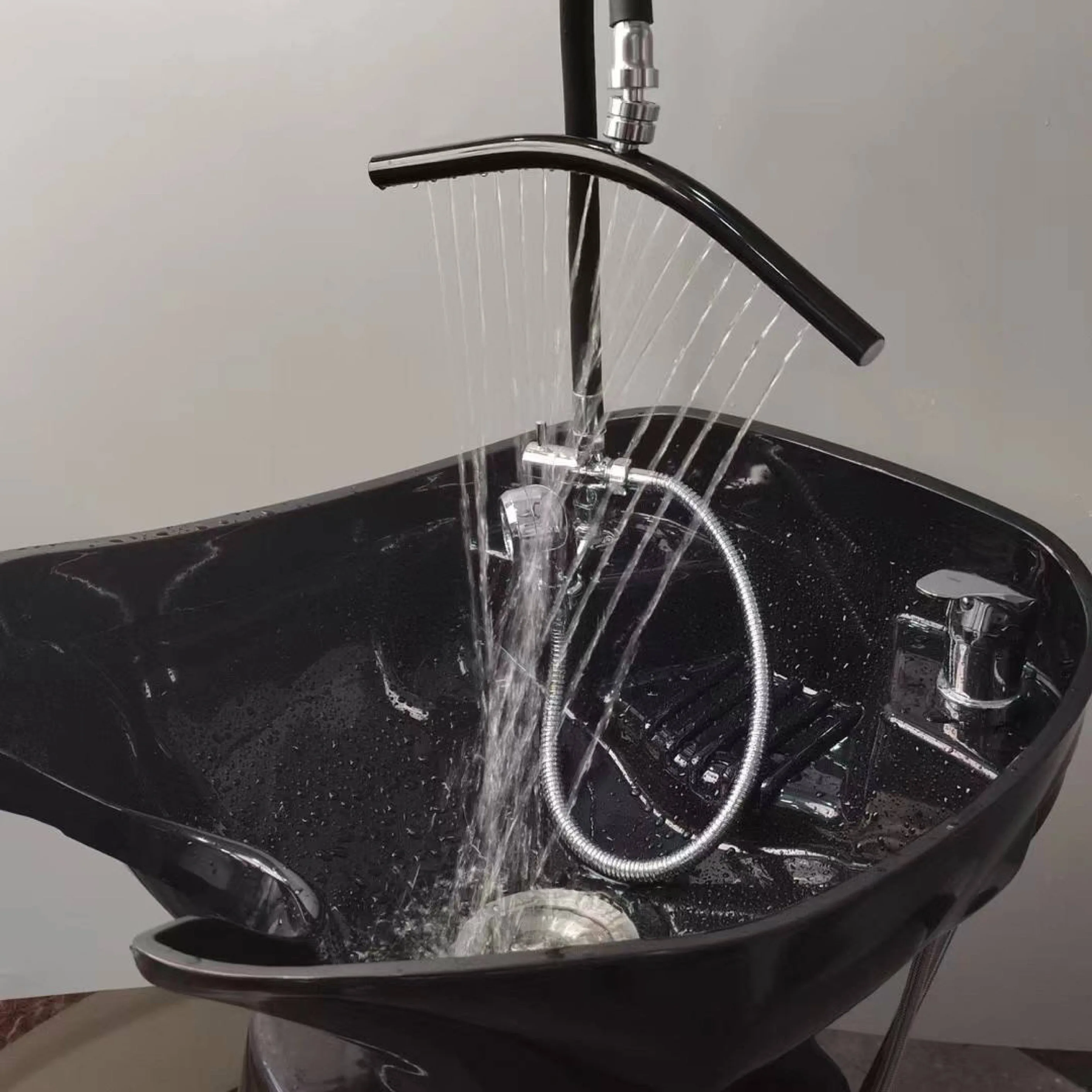 

Чаша для шампуня, водопад, терапия головы, парикмахерская, насадка для душа, косметическое оборудование, оборудование для шампуня