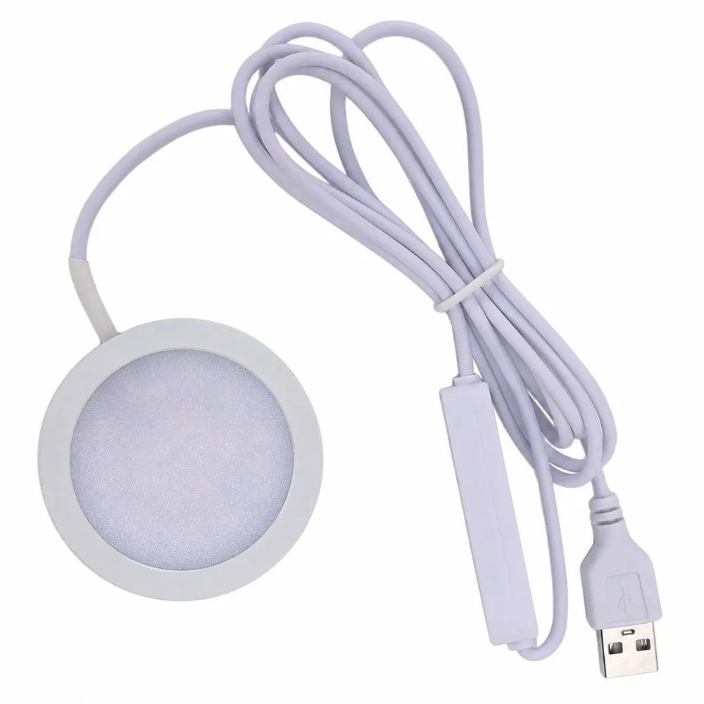 3W Mini Spotlight 3 Color Stepless Dimmable Aluminum Alloy LED Spotlight 8mm / 0.31in Ultra-Thin USB Powered