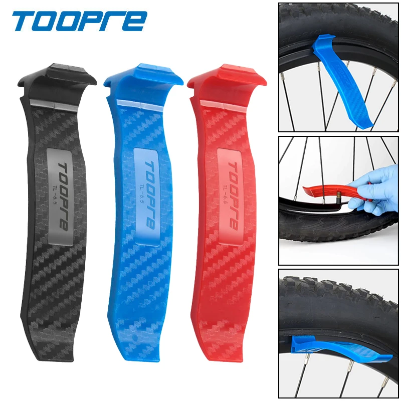 TOOPRE Multifunctional Bike Tire Lever Ultralight Wear-resistant Bicycle Inner Tube Deflation Device Tool Bike Repair Tool