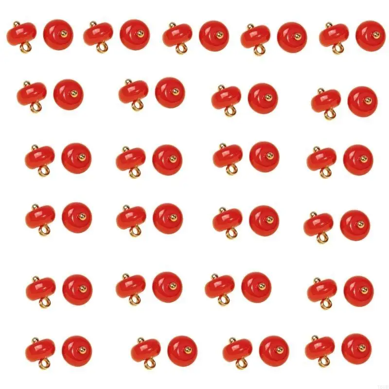 Cheongsam Buttons Small Closure Sewing Fasteners for Sweater Coat Cheongsam Traditional Handcraft Accessories Y08E