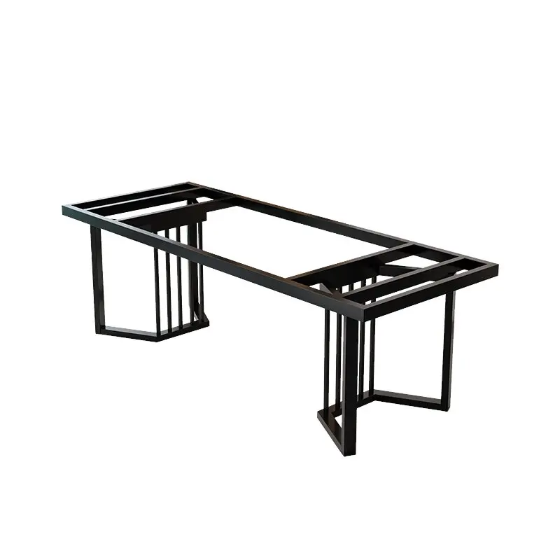 

Rock slab legs bracket stainless steel feet office dining table rack