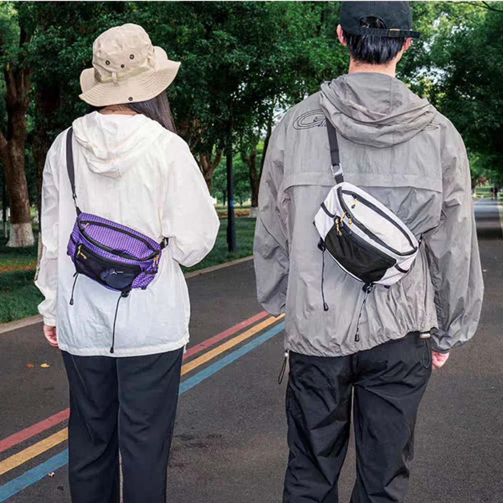 

Outdoor UHMWPE Tactical Chest Bag - Large Capacity Crossbody Waistpack For Hiking, Waterproof Expandable Molle System Backpack