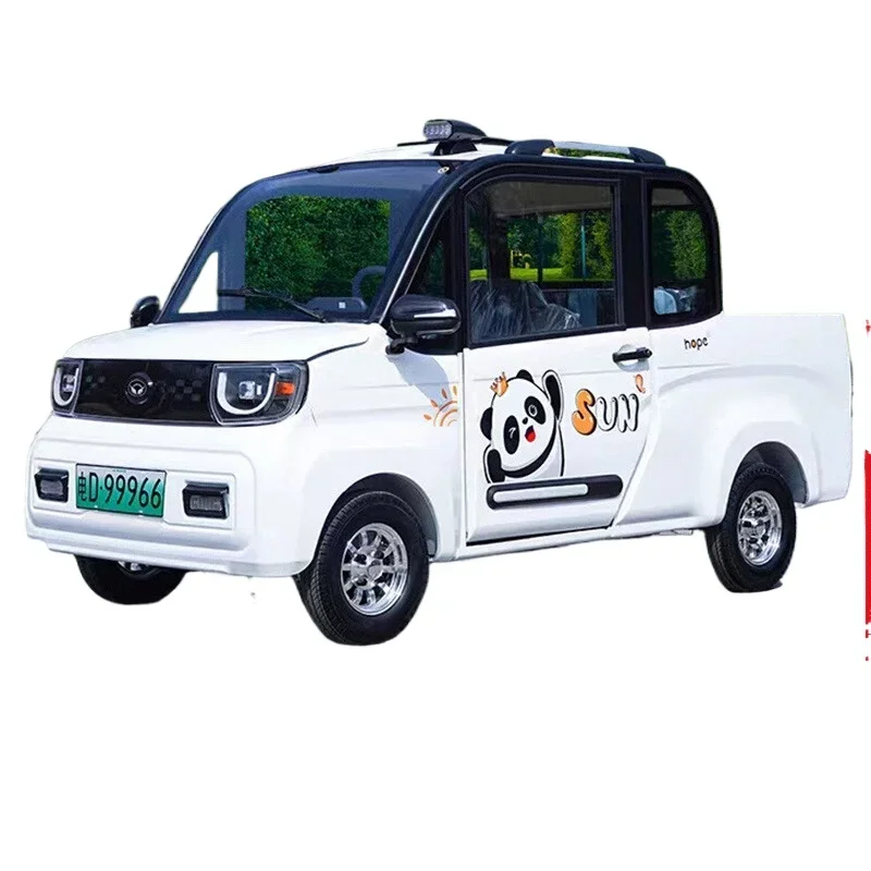 

New electric four-wheeled pickup truck