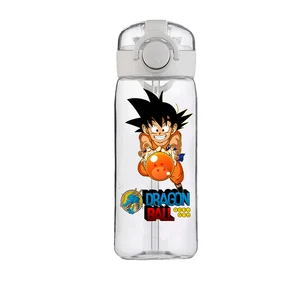 Dragon Ball Anime Water Cup, Sohn Goku, Vegeta, hoher Sinn, weiblich, männlich, studentisch, plastischer, zeichnungen, tragbar, jung, Mädchengeschenk, neu, 400 ml 12 Hauptverkaufswasserflaschenjunge - №11