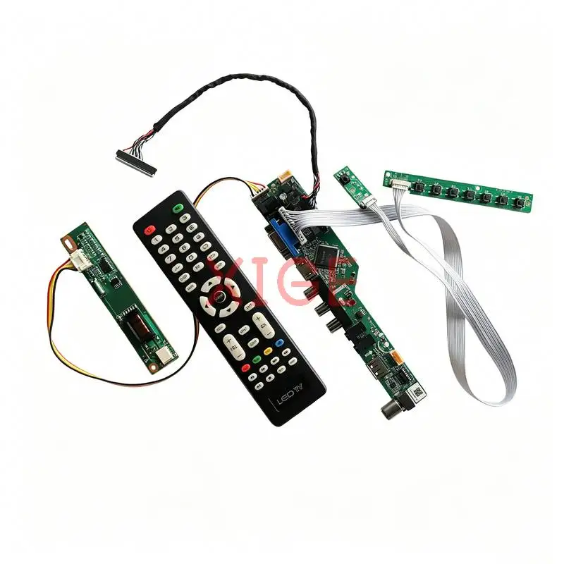 For LTN141BT06 N141C1 N141C3 LTN141WD Matrix Controller Drive Board DIY Kit 1440x900 1440*900 1-CCFL LVDS 30-Pin HDMI+VGA+AV+USB