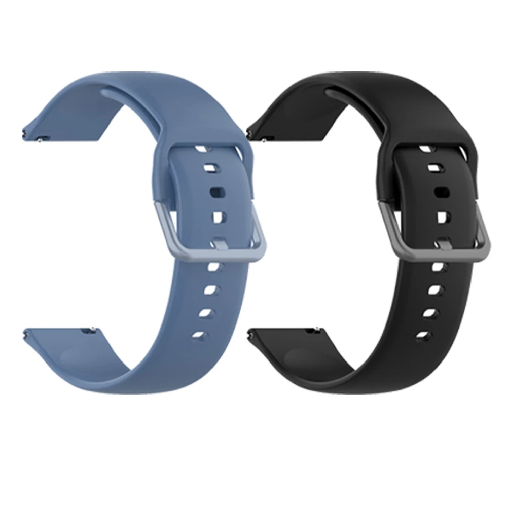 22mm Sport Silicone Strap For Xiaomi Bands Watch S1 Active Pro Watch 2 Pro/S3/S2 46mm/Color 2 Bracelet Watchband Accessorie Belt