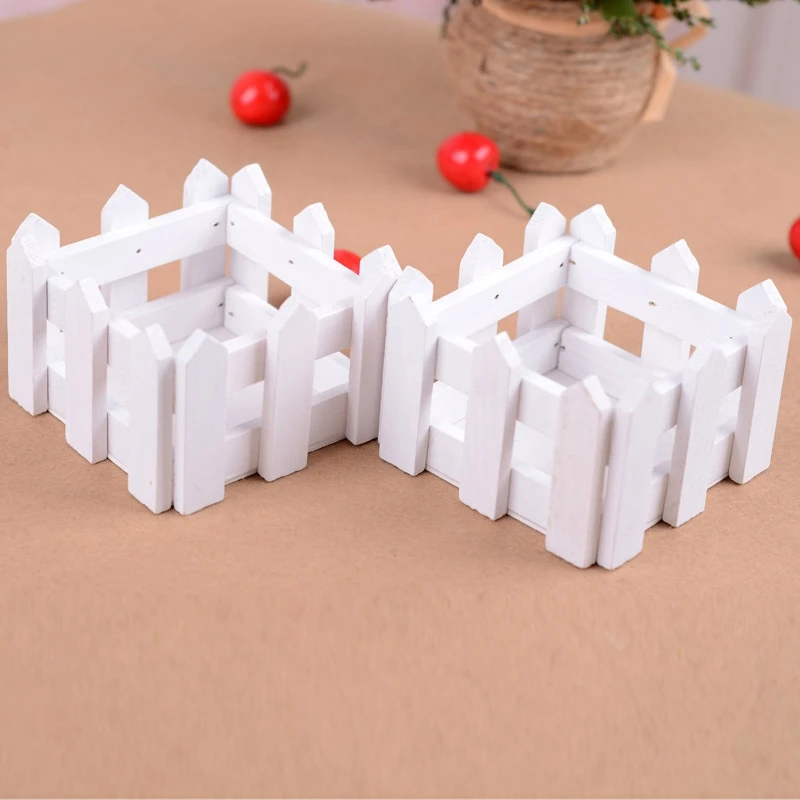 

5 Pcs Mini Plastic Containers White Planters Tiny Plant Holder Floral Arrangement Foam