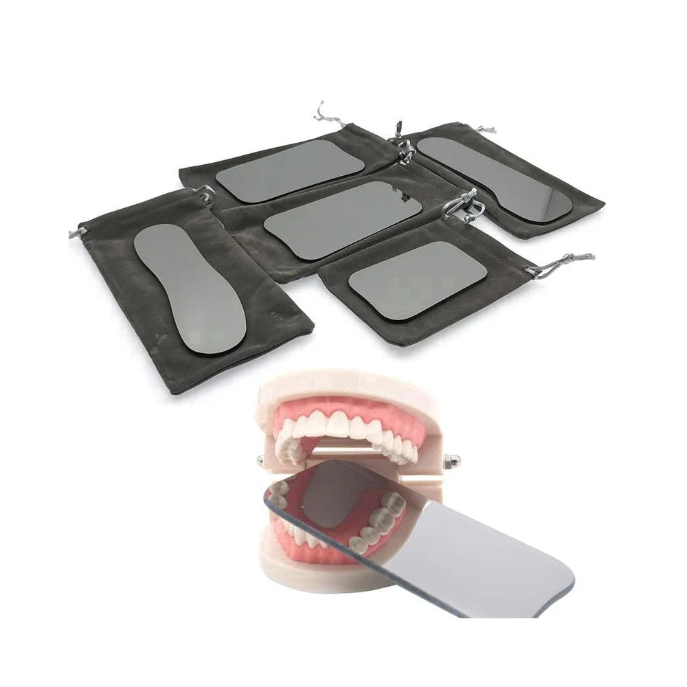 Dentistry Orthodontic Mirror Photography Double-Sided Mirrors Dental Tools Glass Material Intra Oral Reflector