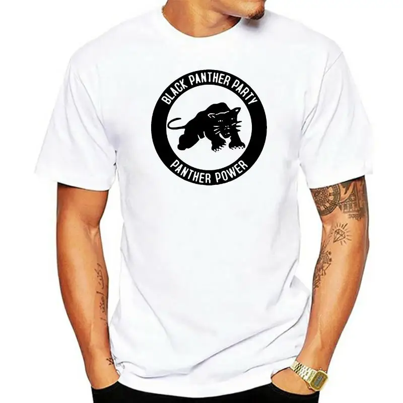 Black PANTHER PARTY Black Power Huey Newton T-SHIRT ALL SIZES NEW