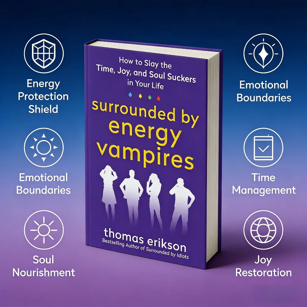 Surrounded by Energy Vampires: Protect Yourself from Toxic People & Emotional Drain with Practical Boundaries & Psychology Guide