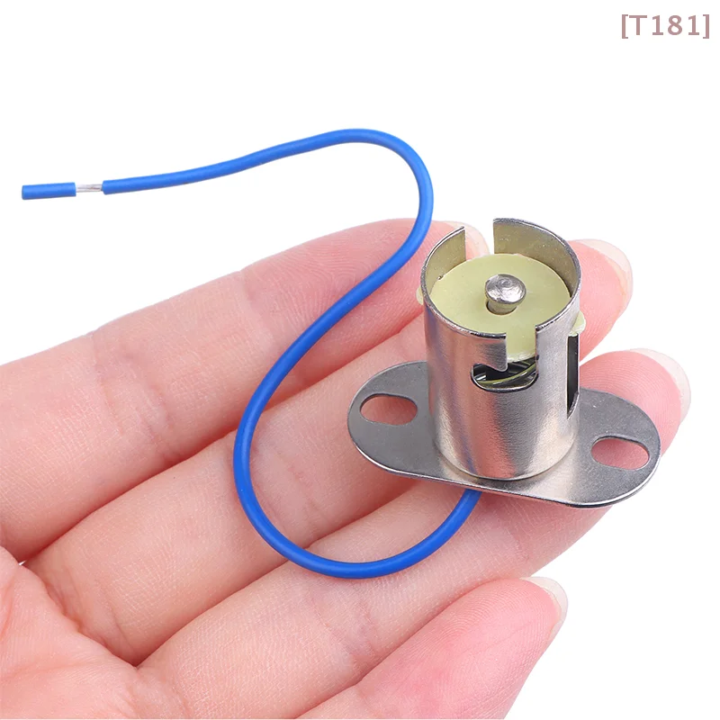 

[E] 1pcs 1156 BA15S Auto Car Turn Signal LED Light Bulb Wire Adapter Lamp Socket Holder