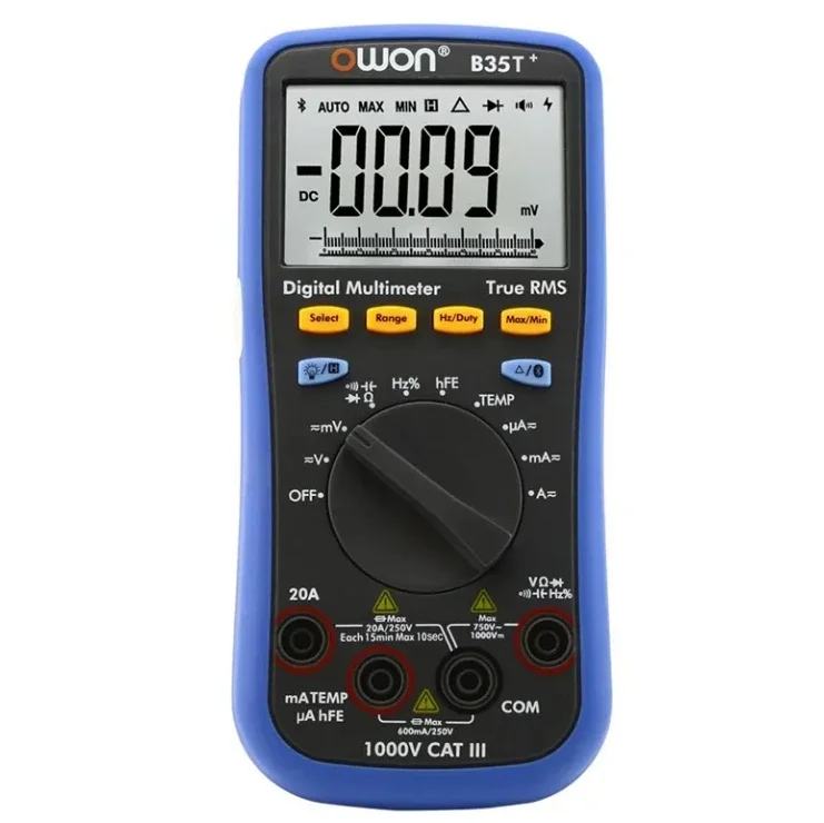 004 OWON 35 Series 3 5 6-bit Smart Bluetooth digital multimeter supports simultaneous monitoring of multiple multimeters