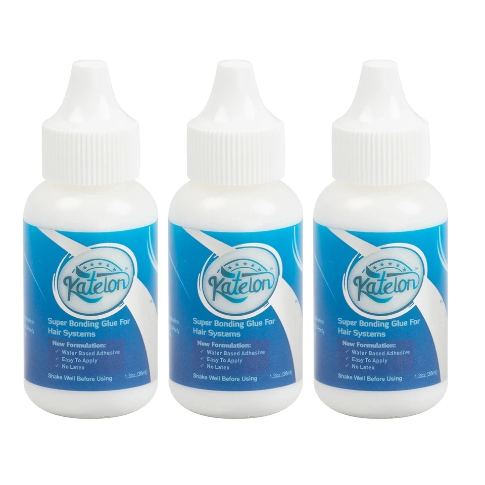 Lace Wig Glue Hair Replacement Adhesive 1.3oz 38ml and Wig Glue Remover 1oz 30ml Combine for Lace Front Wig Hair Extensions image 4