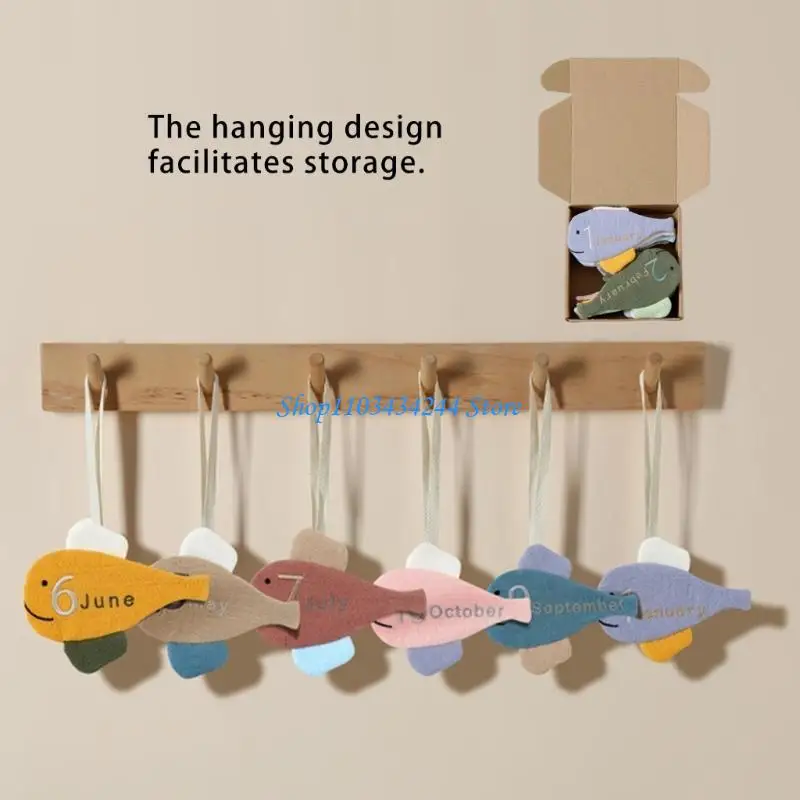 رقم الرسالة بطاقة الميلاد الشهرية سنة واحدة مائة يوم هدية الطفل بطاقة تذكارية ديكورات غرفة الأطفال حديثي الولادة #5