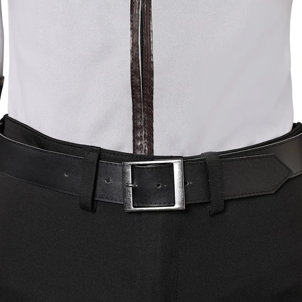 Game Hunter Of Monster Wilds Cospaly Costume Jacket Pants Belt Uniform Roleplay Outfits Hallowmas Party Carnival Role Play Suits