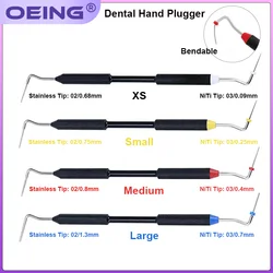 1Pc /4Pcs Dental Endo Hand Plugger Fill Instrument NITI Tip Filling Hand Plugger Obturation Endodontic Oral Care Dentistry Tools