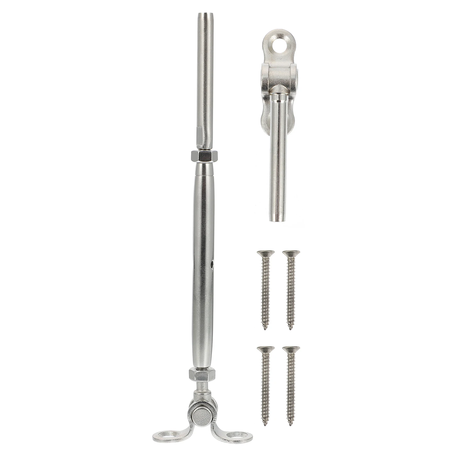 

Stainless Steel Rigging Connector Cable Railing Hardware Deck System Kit Turnbuckles Adjustable Toggle Weatherproof Anti