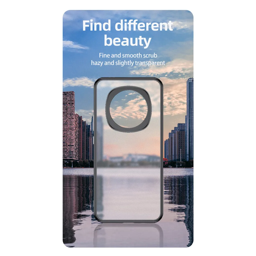 For Honor Magic 6 / 6 Pro Case ELVEV Beautiful Shockproof Hard PC + TPU Protective Wireless Charging Cover