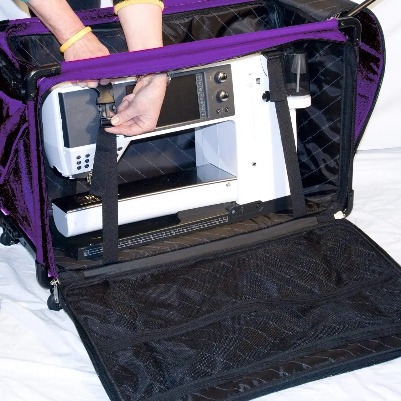 Máquina sobre rodas, Roxo, 22"