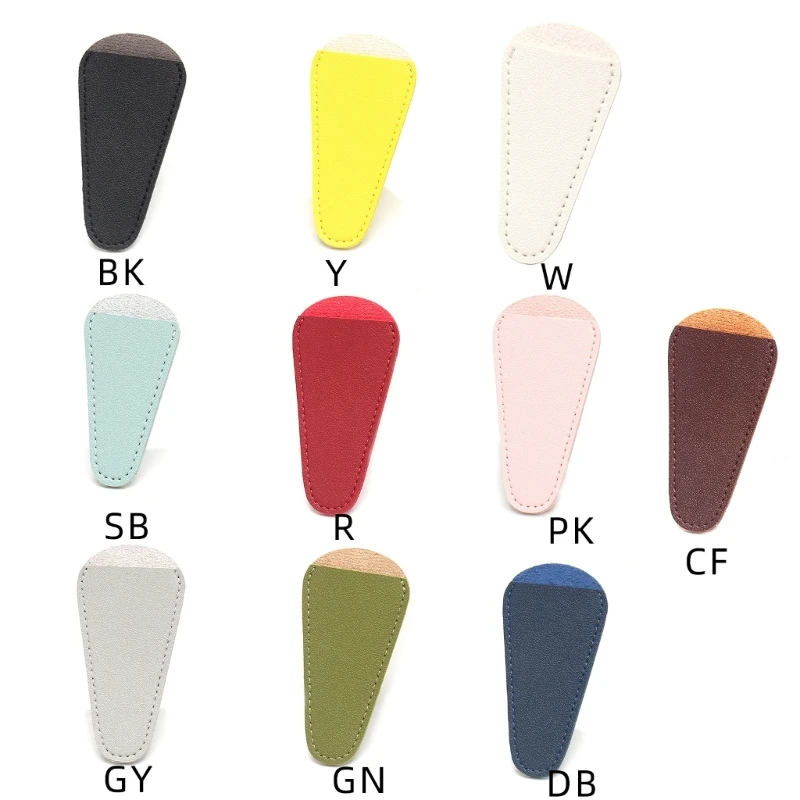 Colorful Sewing Scissor Sheath Portable Eyebrow Trimming Beauty Scissors Sheath