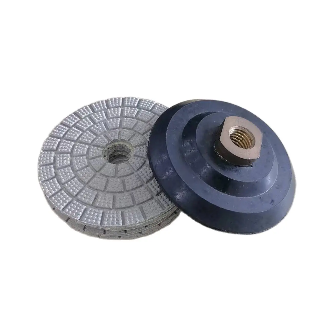 

4 Inch 100mm Rubber Based Back-Up Pad Backer Pad Of Polishing Pad For Abrasive Diamond Wet Dry Polishing Pad Grinding Disc