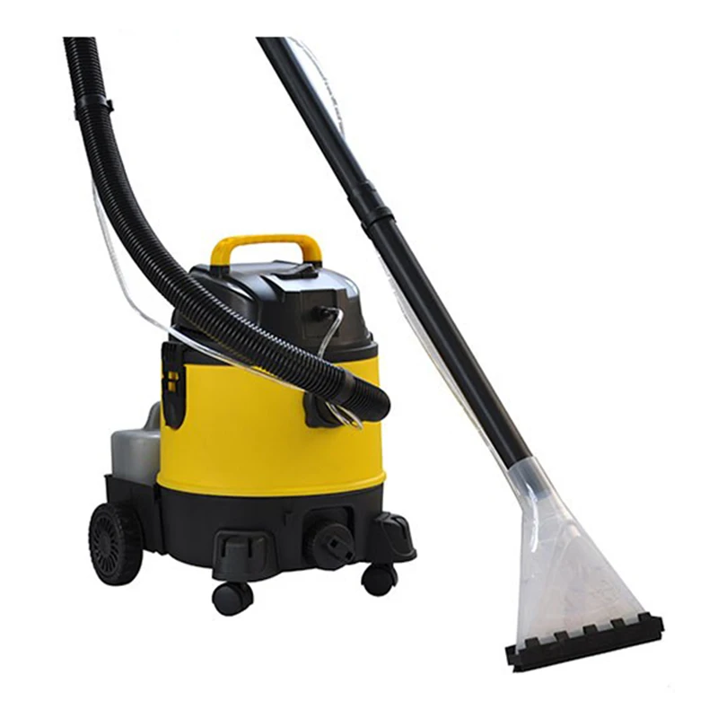 Wet and Dry portable upright canister car manual steam wet washing shampoo floor sofa carpet steam vacuum cleaner machine