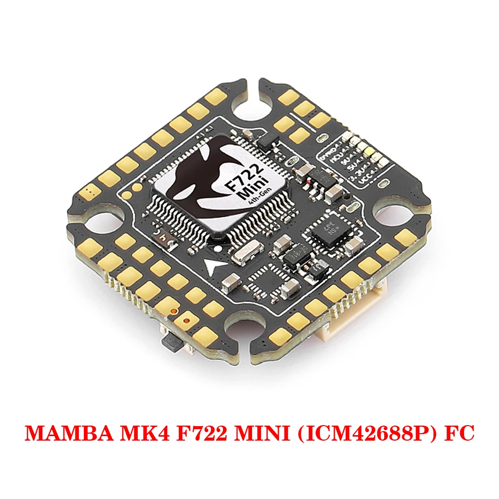 DIATONE MAMBA MK4 F722 MINI Controller di volo ICM42688P W/f40 _ 128k/Reactor_44/66 ESC Dshot 300/600/1200 3-6S per RC FPV Drone