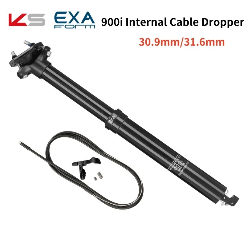 

KS EXA FORM 900i Bicycle Suspension Seatpost 30.9/31.6mm Internal Cable Control Mountain Bike Seat Post MTB Dropper Seat Tube