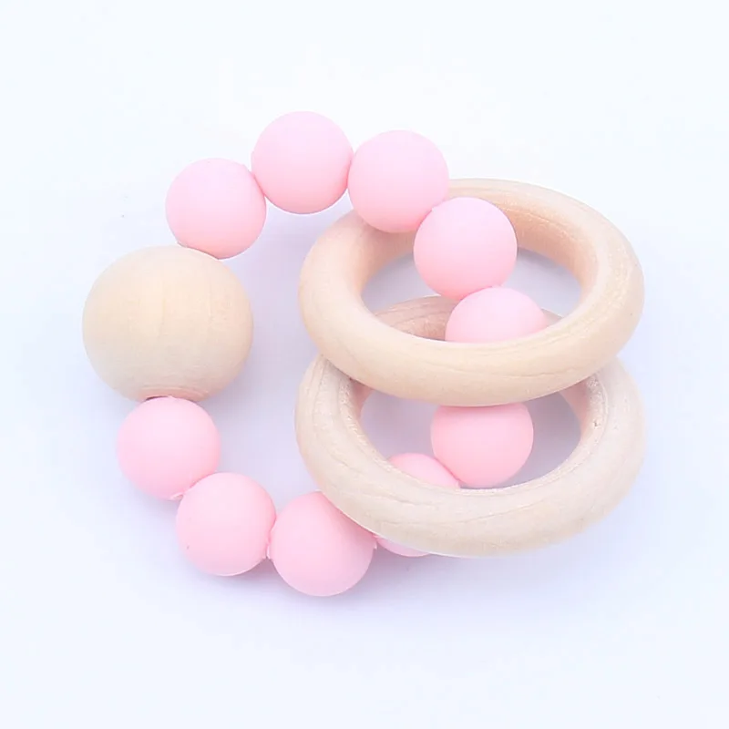 Baby Gum Bracelet Children\'s Silicone Teeth Biting and Grinding Toy Baby Toys Teether Bebe Accessoire Bebe