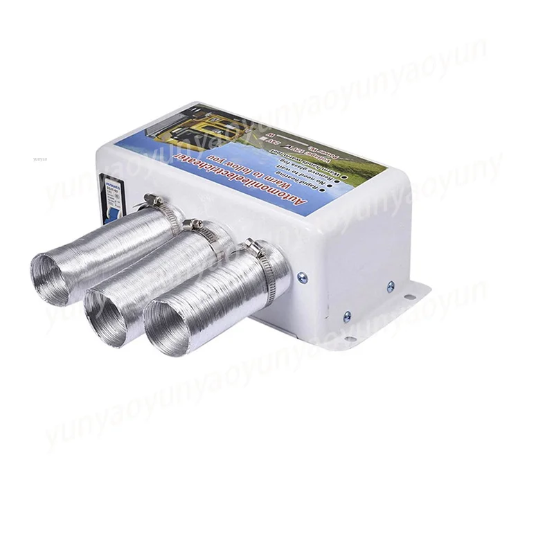 

Car Heater 12/24 Volt, Auto Glass Electric Heater, Three Hole Defrost