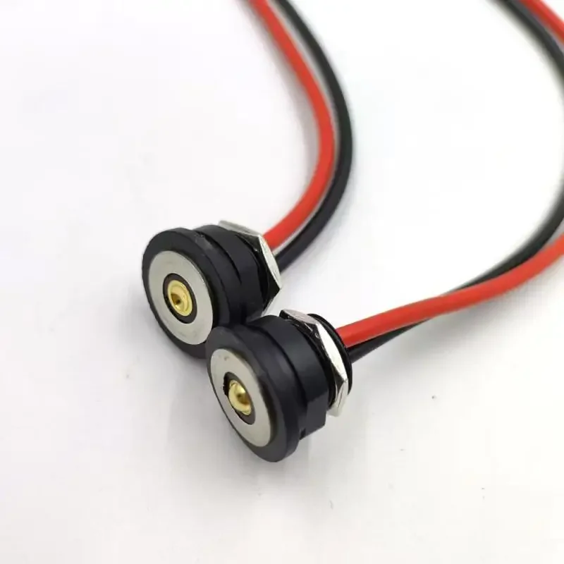 Male/Female Connector Magnetic Data Cable 10A High Current Magnetic Charging Cable Single Core Contact Connector