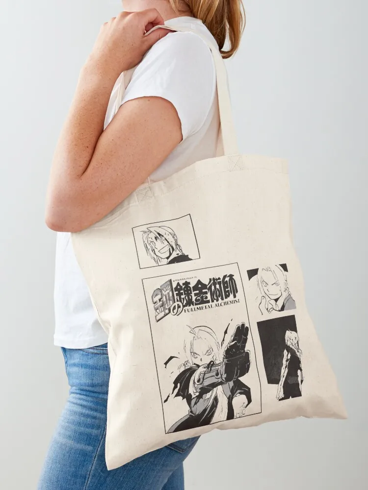

Fullmetal Alchemist - Edward Elric Tote Bag bags for women the tote bag sacs de shopping tote bag custom