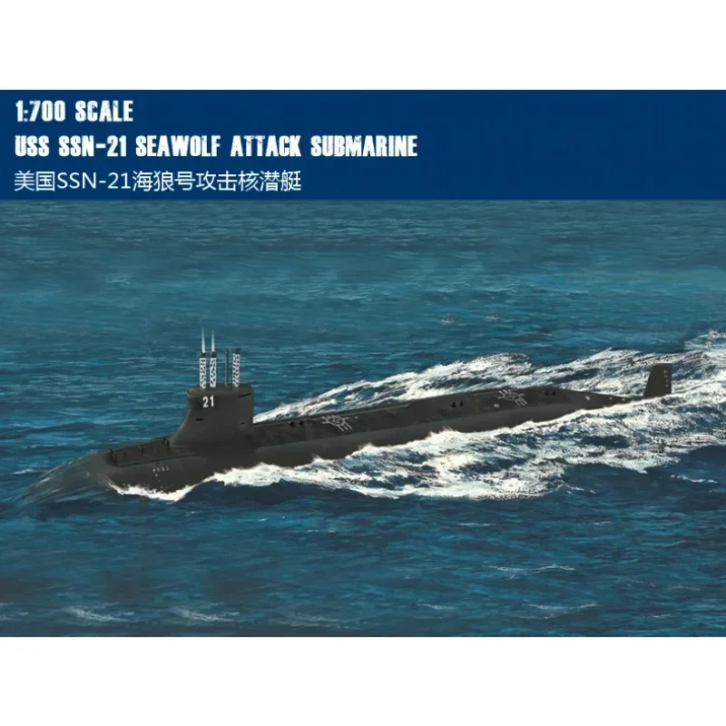 

Hobbyboss 87003 1/700 Scale USS SSN-21 Seawolf Submarine Assembly Model Building Kits for Adults Hobby Collection