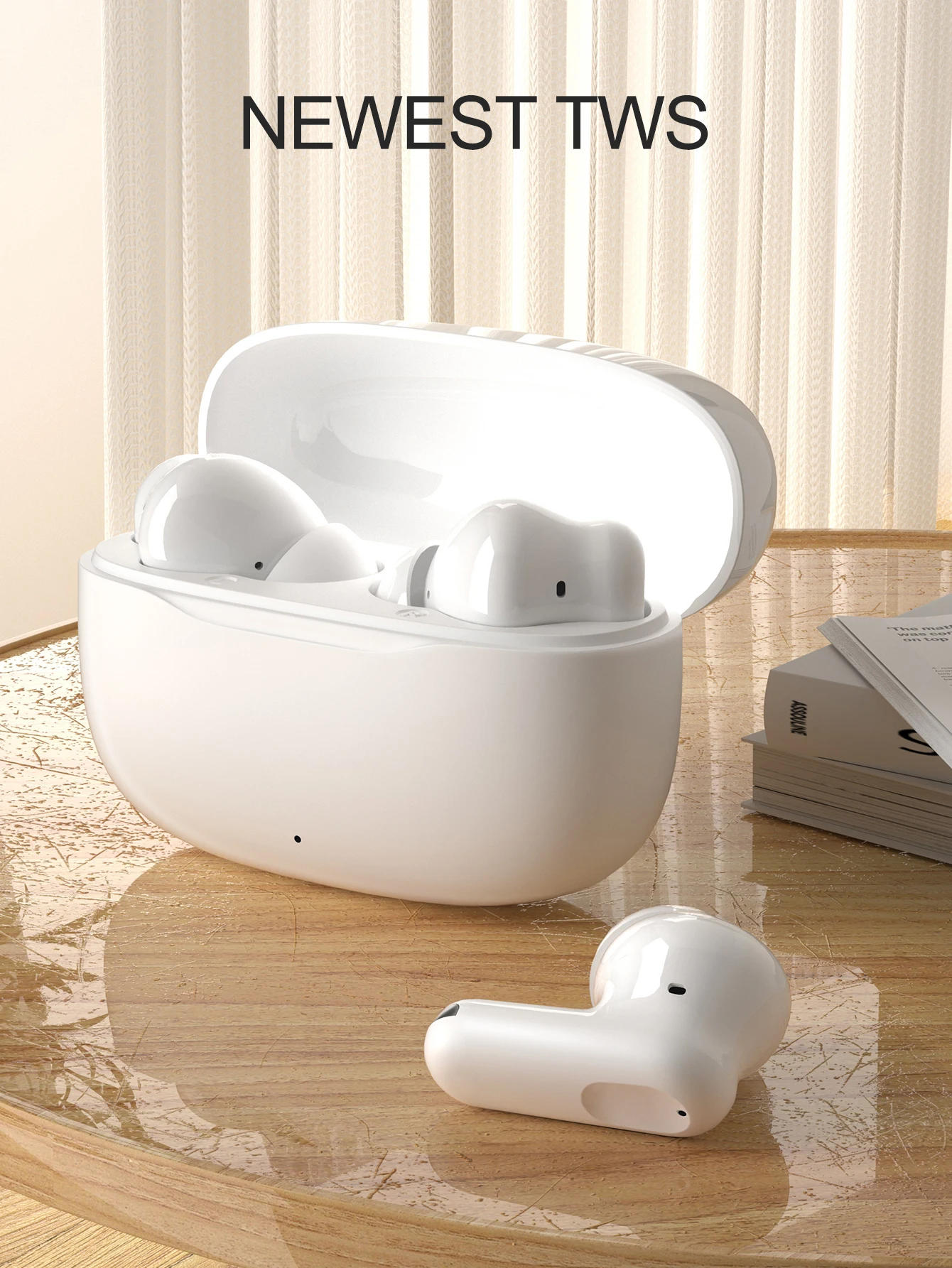 

SZLWSM In-Ear bluetooth earphones Original Air pro lossless sound quality, intelligent touch control, suitable for music