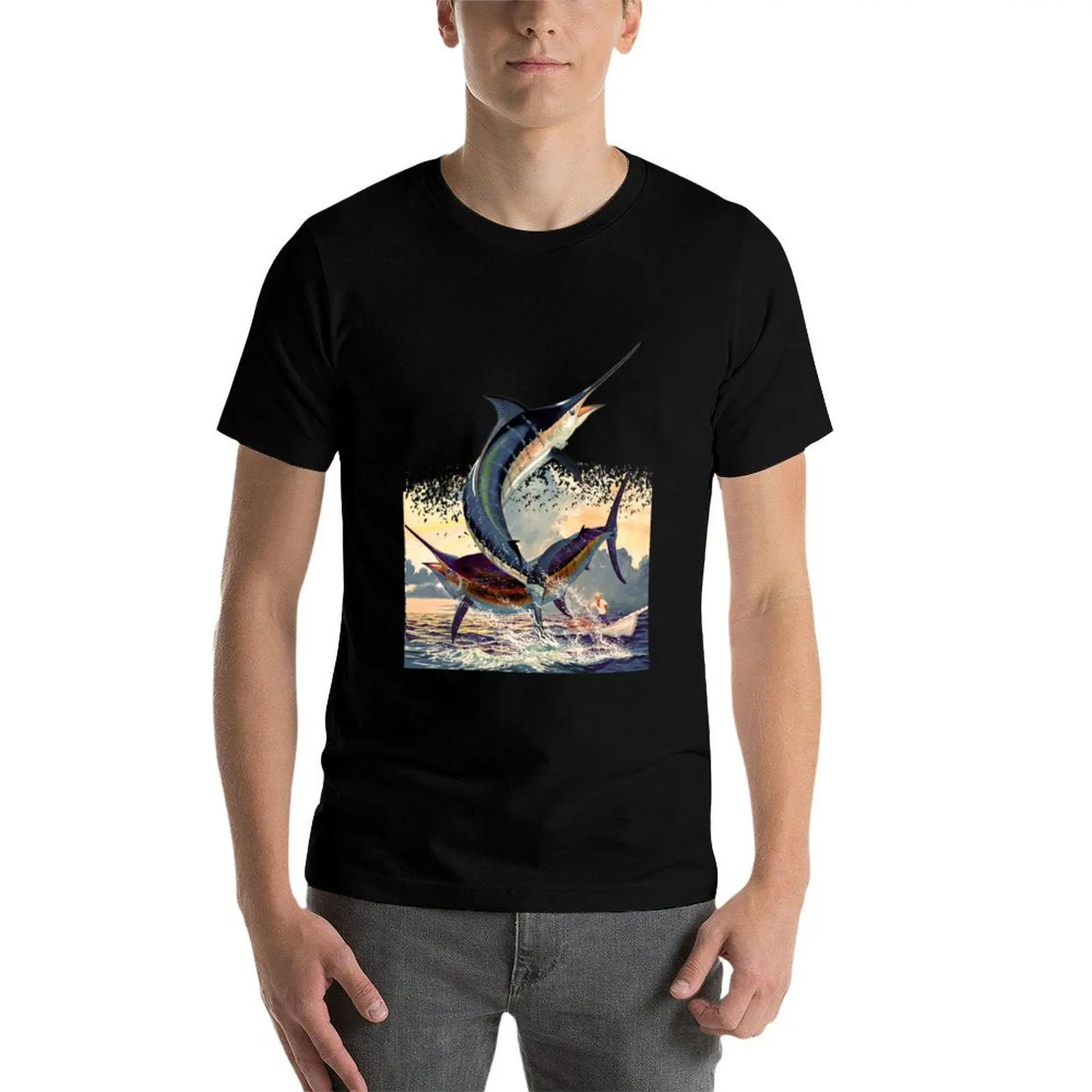 

guy harvey fisshing T-Shirt t shirt man cotton essential t shirt T-Shirt