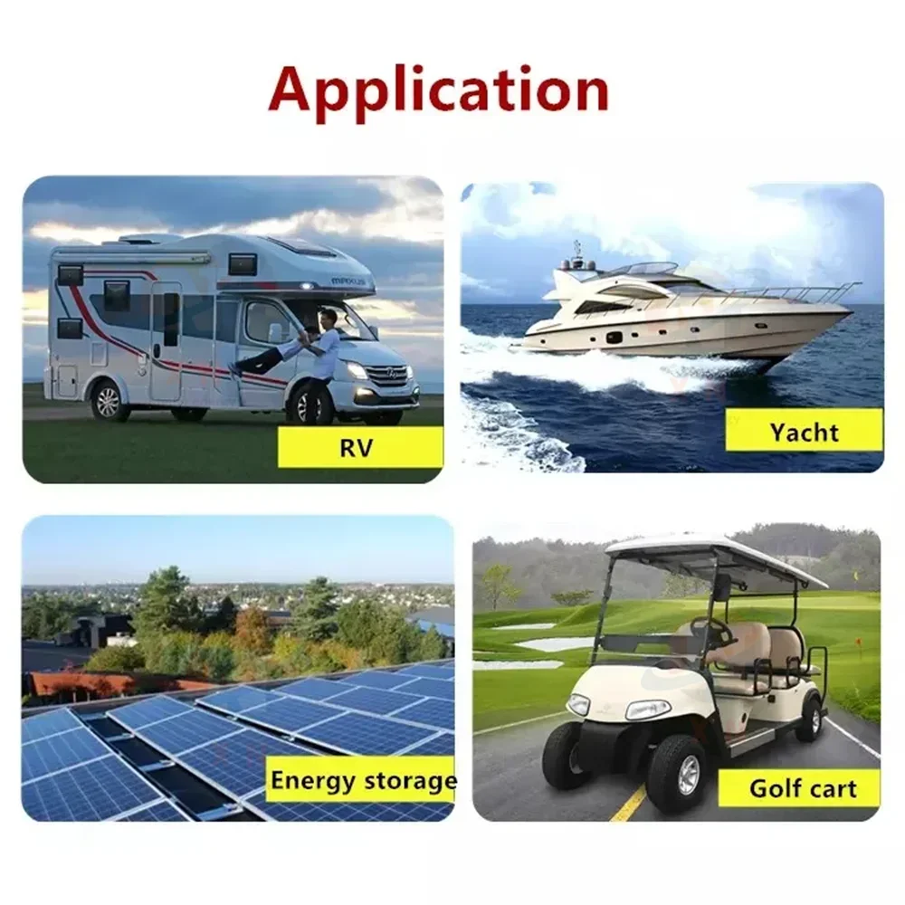 72V battery lifepo4 40AH 80AH 100AH 120AH 150AH 200AH 250AH 300AH for Solar Energy Storage Motorhome Hybrid Car