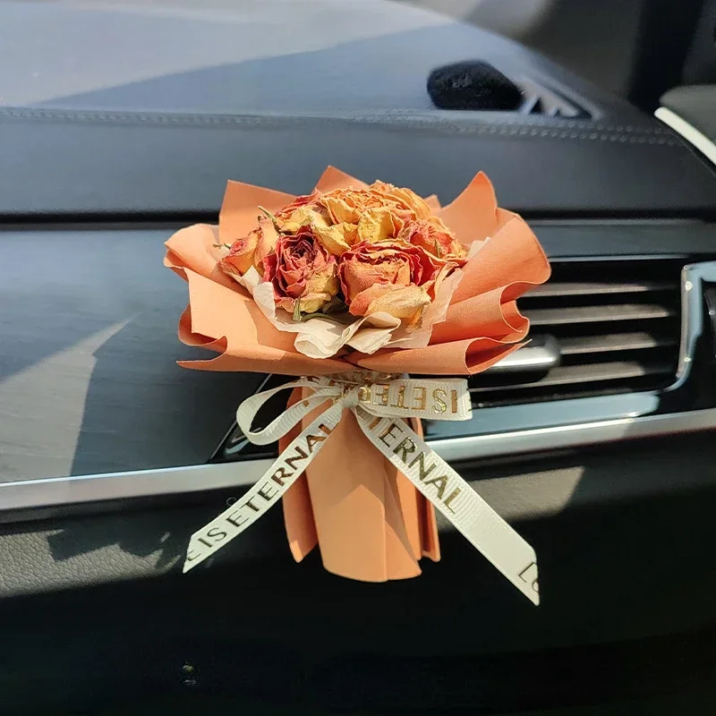 Mini fiori secchi di rose per feste Bouquet secco naturale Decorazioni fai da te Regali Matrimonio Casa Regalo di compleanno quotidiano Moda per coppie