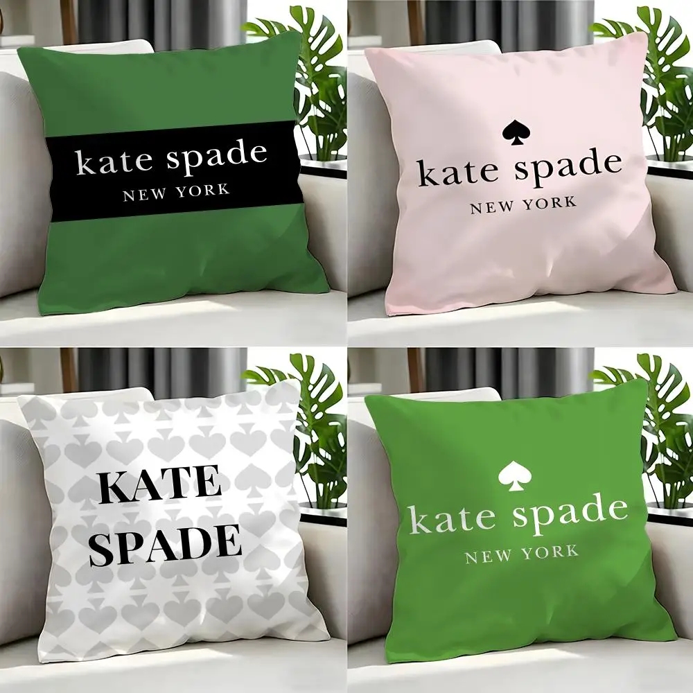 Funda de cojín de la marca Kate Spade New York, juego de fundas de cojín de 4 piezas, 50x50, 45x45, 40x40, funda de almohada decorativa para sofá, decoración del hogar