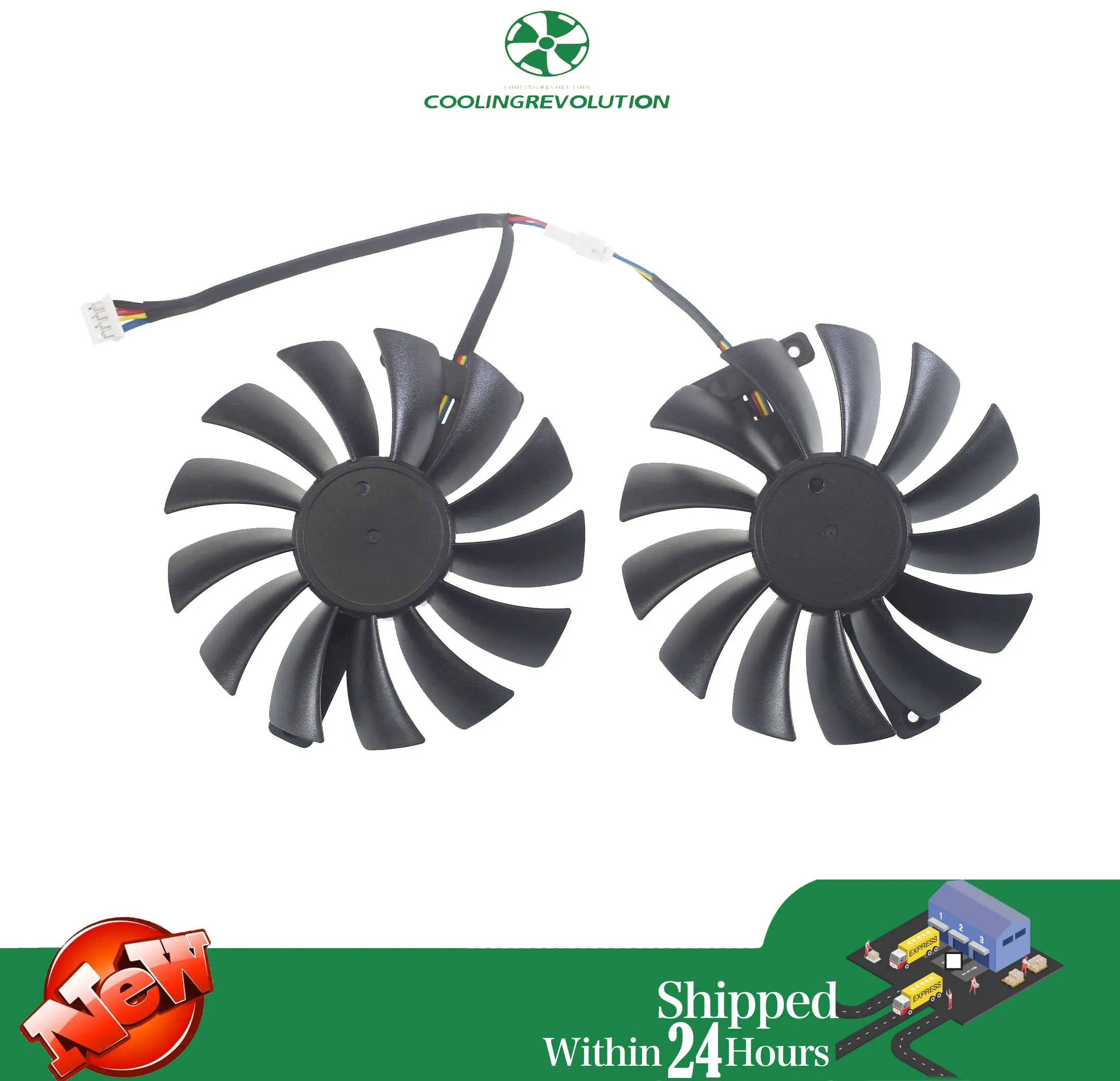 

85MM CF9015H12D DC12V 0.40A 4Pin Graphics Fan for Lenovo GeForce RTX 3070 Graphics Fan