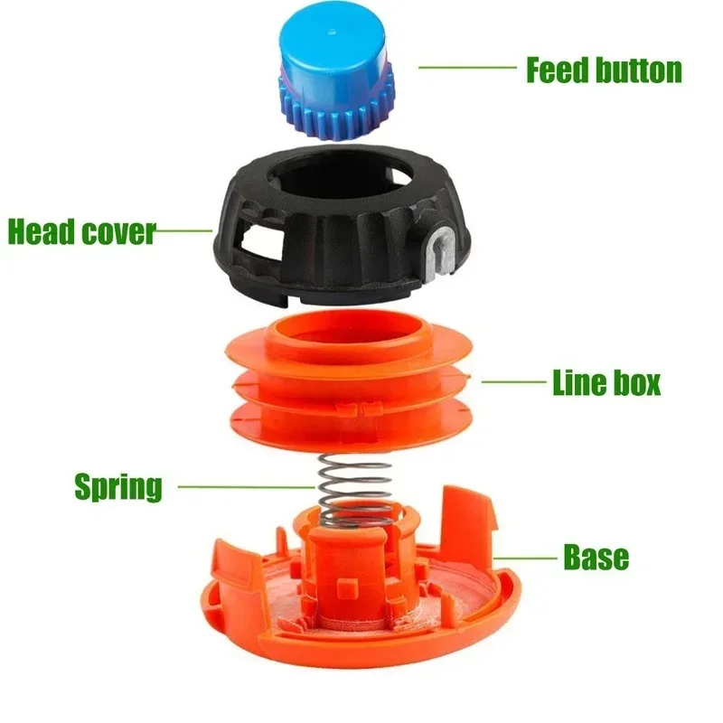 Replacement New String Trimmer Head M10*1.25 for Brush Cutter