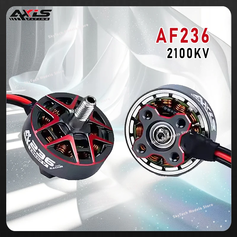 

Axisflying AF236 Racing Motor - 2100KV 6S Brushless for 5/6inch RC FPV Freestyle Accessory
