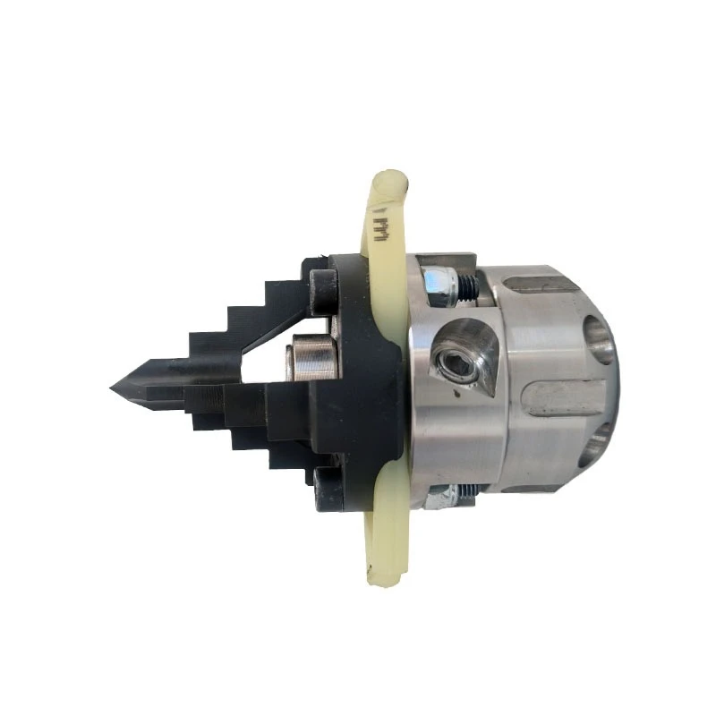 0.45KG High Pressure Sewer Jet Nozzle, Stainless Steel Tower Head for Drain Pipe Oil & Debris Cleaning