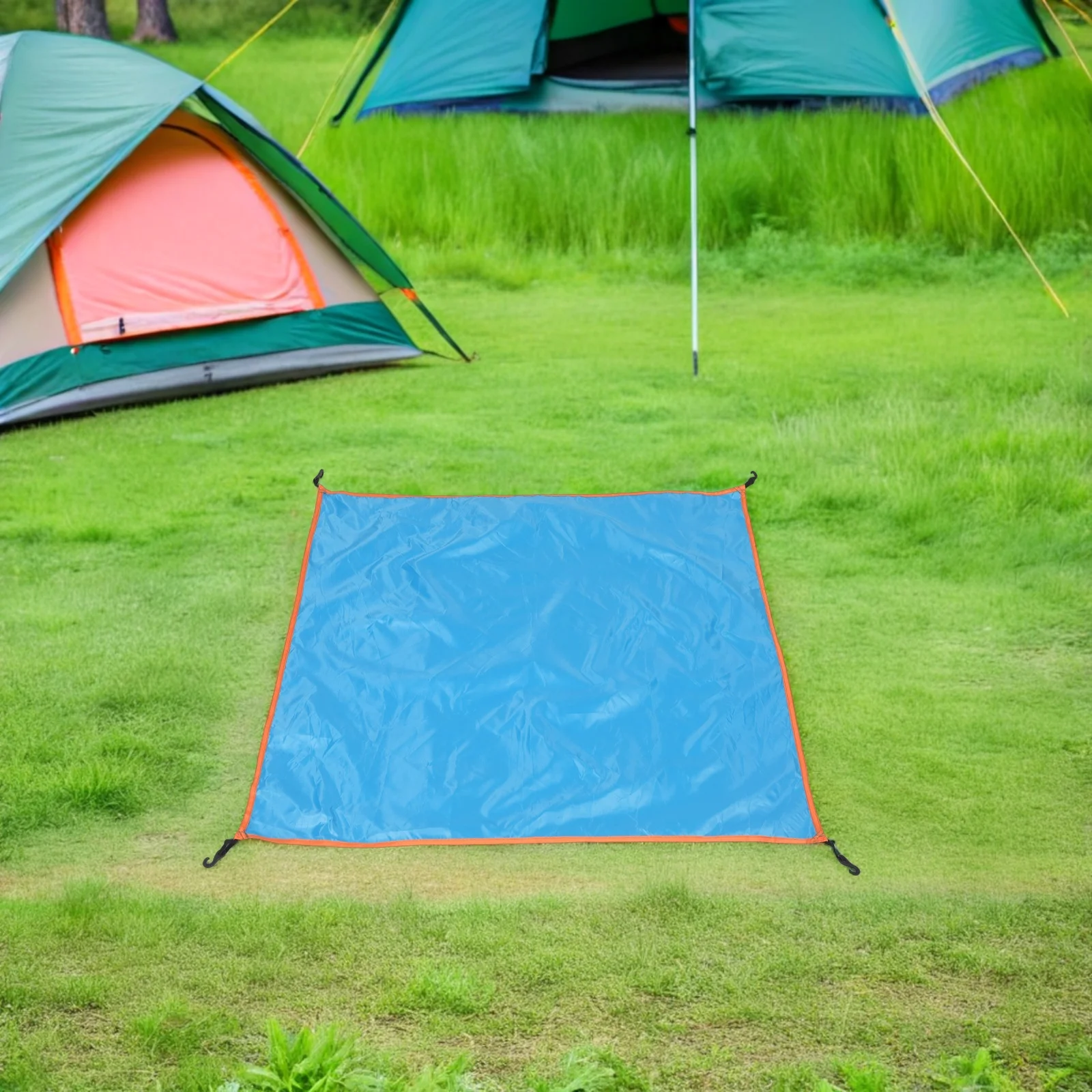 

Outdoor Waterproof Tent Cover 85X85Cm Folding Rain Fly Tarp For Camping Hammock Shelter Portable Lightweight Canopy Top