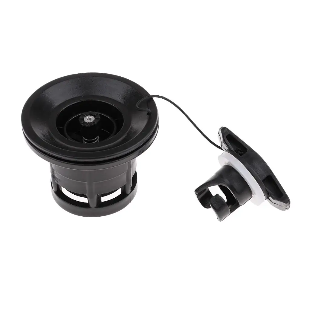 Válvulas de Ar com Tampa Adaptadora para Caiaques Infláveis, Barcos de Borracha, Botes e Rafting