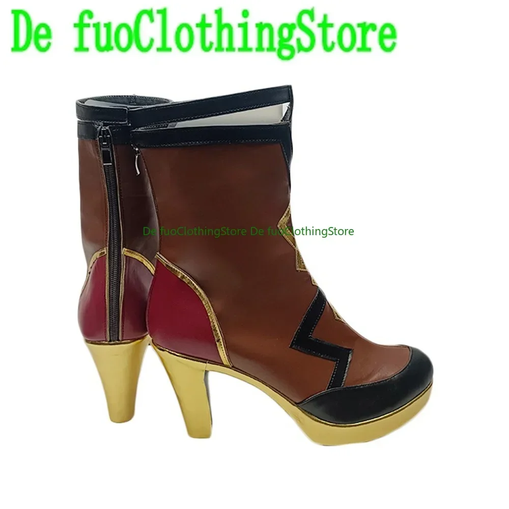 Honkai Impact 3 Eden Cosplay Shoes Boots Game Anime Halloween Christmas DefuoClothing Shoes Store