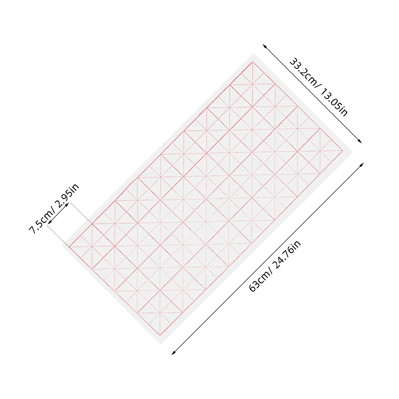 50 قطعة ورقة شوان أوراق الخط الصيني 7.5 سنتيمتر شبكات سومي الأرز الكتابة الممارسة للمبتدئين فرشاة الحبر شوان لفة ورق #5